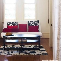 小户型客厅沙发茶几