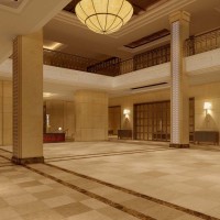 会所过道效果图