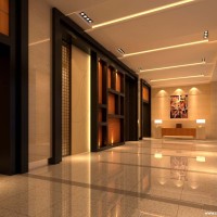 会所过道效果图