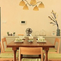 田园简约餐厅餐桌灯具
