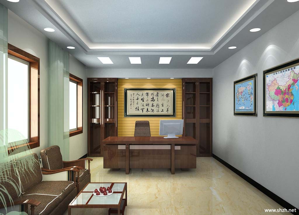 书房中式效果图