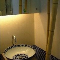 卫生间洗手池实景图