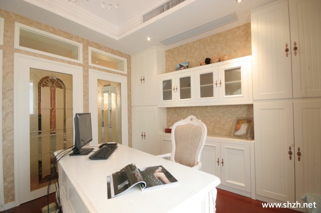 欧式书房实景图