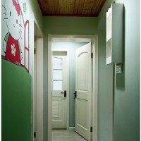 过道手绘墙灯具