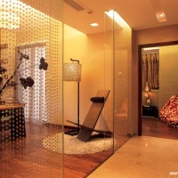 东南亚过道书房实景图