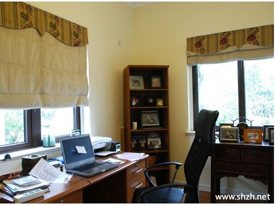 书房写字台窗帘