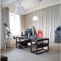 书房窗帘实景图