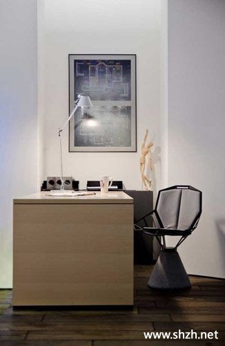 现代书房写字台
