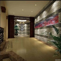 会所大堂效果图