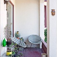 阳台灯具实景图