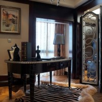 欧式书房写字台