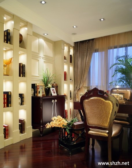 古典豪华书房