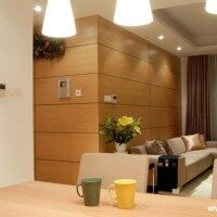 简约客厅沙发餐桌