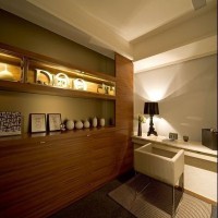 现代简约书房写字台