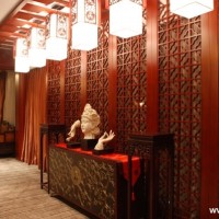 会所灯具实景图