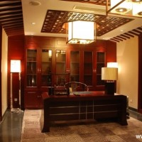 会所书房实景图