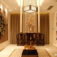 会所会客厅背景墙