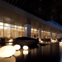 现代会所室外景观