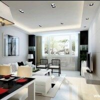 现代中户型效果图