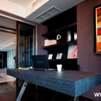 大户型书房实景图