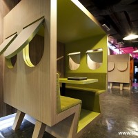 会所餐厅实景图