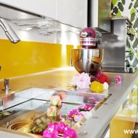 厨房水槽实景图