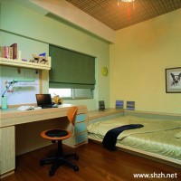 混搭书房写字台