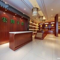 暖色现代店铺
