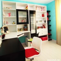 书房书架背景墙