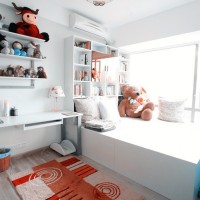 北欧风书房写字台