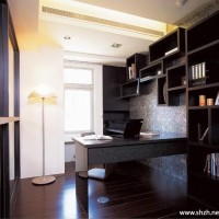 中式书房写字台