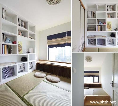 地中海书房书架