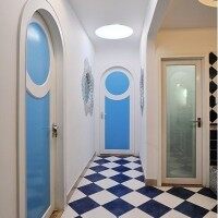 地中海过道实景图