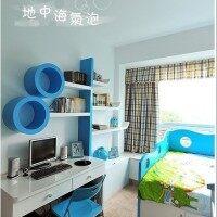 地中海家具书架
