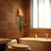 混搭现代卫生间实景图