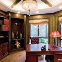 豪华别墅书房