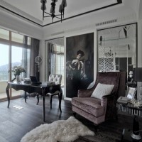 冷色书房装饰画