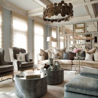 欧式客厅沙发茶几