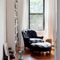 北欧风书房实景图