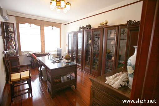 中式书房实景图