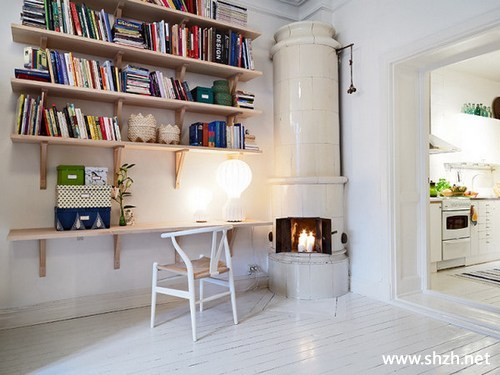 北欧风格简约书架