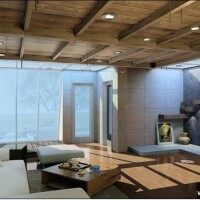 田园古典吊顶效果图
