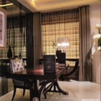 古典欧式书房实景图