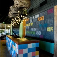 东南亚泰式炫彩咖啡厅.效果图