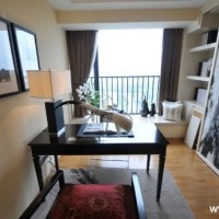 简约古典暖色书房装饰画效果图