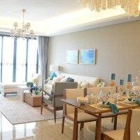 简约古典暖色客厅餐厅沙发效果图