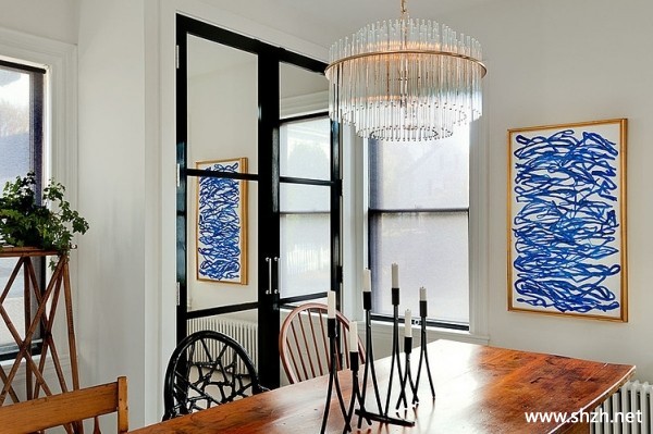 现代书房效果图