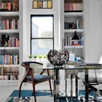 现代书房实景图