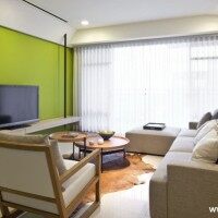 现代简约效果图小户型