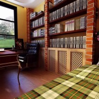 现代书房效果图